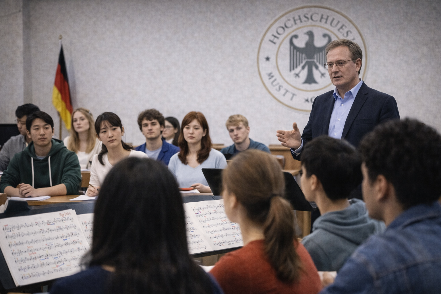 독일 음대 수업 관련 이미지