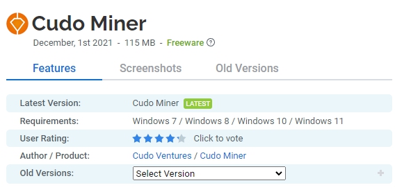 Cudo-Miner