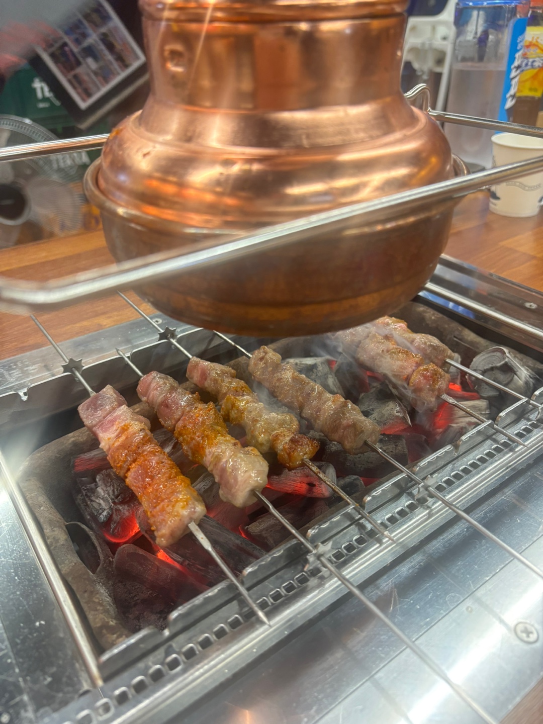 맛나보이는 양꼬치