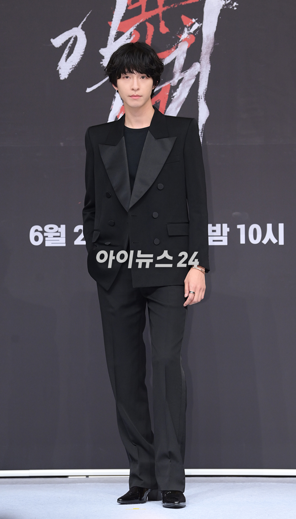 배우 홍경이 23일 오후 서울 양천구 목동 SBS홀에서 진행된 SBS 새 금토드라마 &#39;악귀&#39; 제작발표회에 참석하고 있다. [사진=정소희 기자]