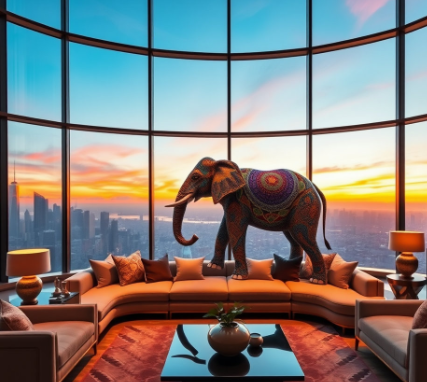 펜트하우스 코끼리 영화그림