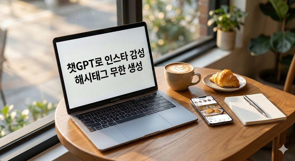 매출을 부르는 카페 마케팅: 챗GPT로 '인스타그램 감성 해시태그' 1분 만에 무한 생성하기