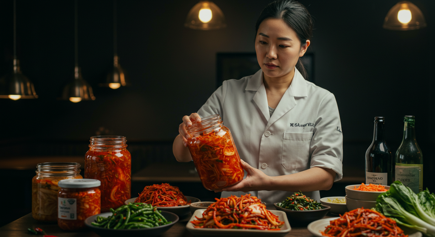 김치소믈리에 절임농도 젖산발효 산미레벨