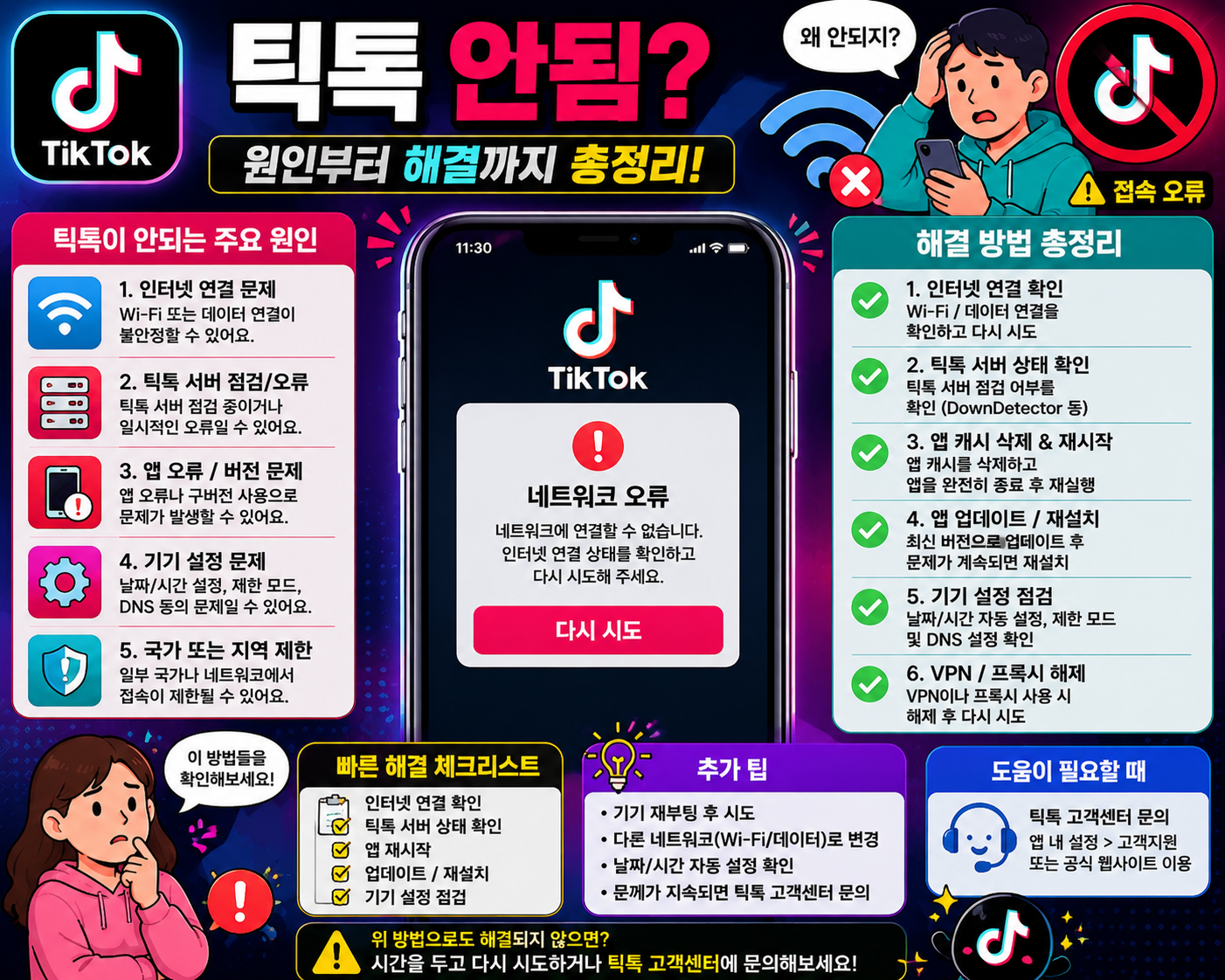 틱톡안들어가짐