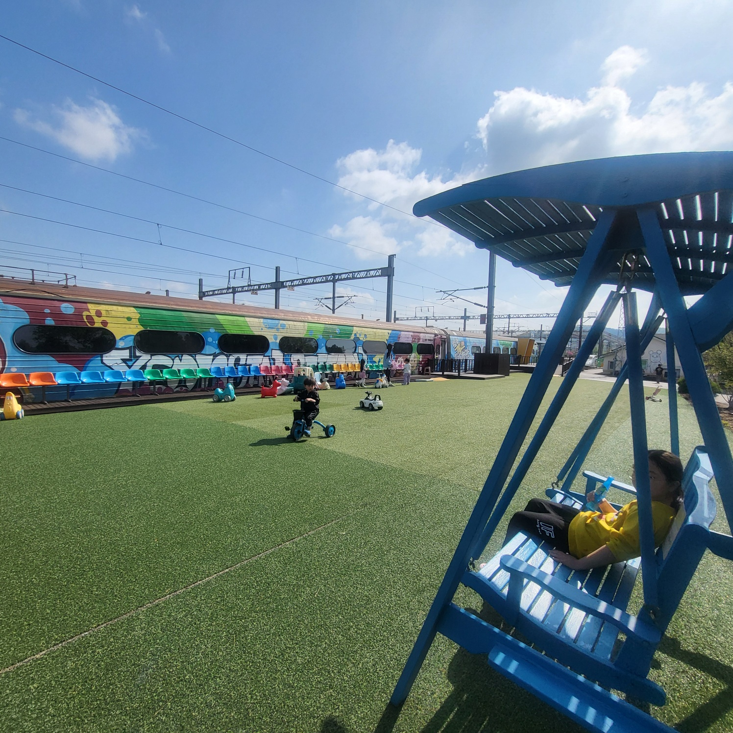 논산 연산역 / 연산문화창고 카페 (아이와 가볼 만 한 곳)