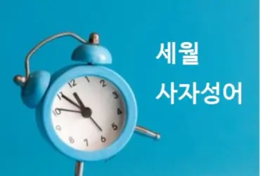 세월 사자성어