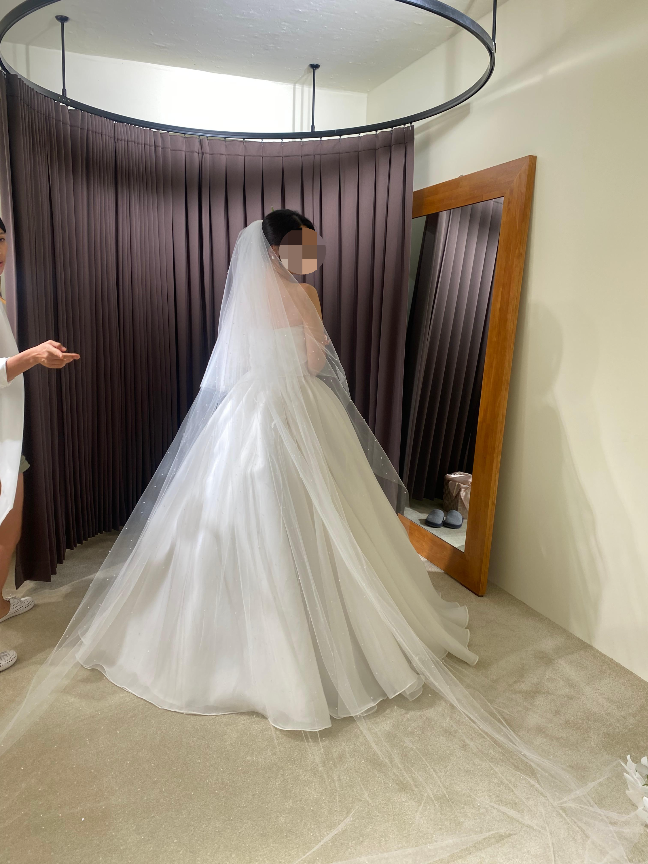 크리아뜰리에 본식 드레스투어 후기 촬영가능 야외촬영드레스 실크드레스