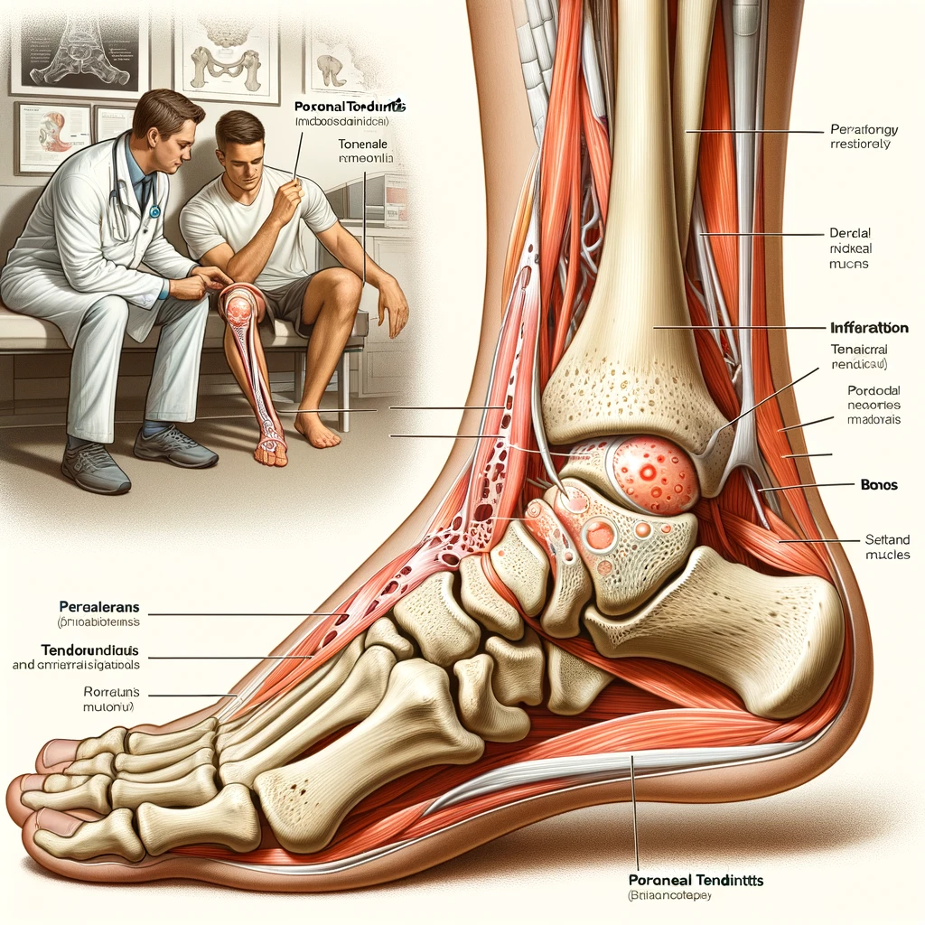 발목 참고용 의학 이미지