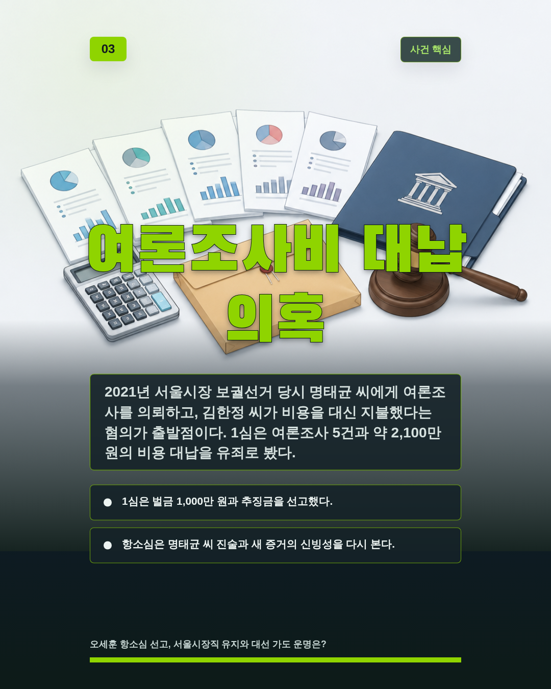 여론조사비 대납 의혹