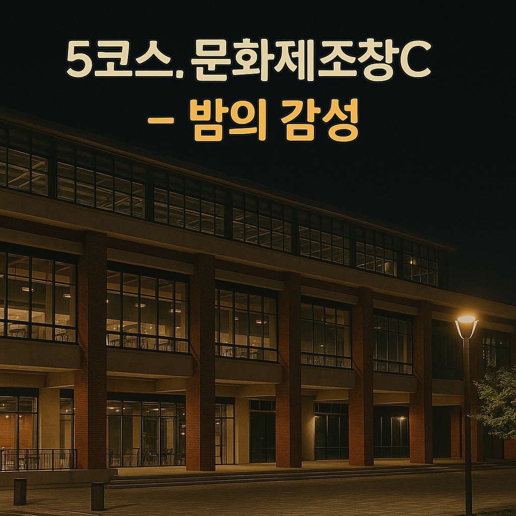 문화제조창C &mdash; 밤의 감성