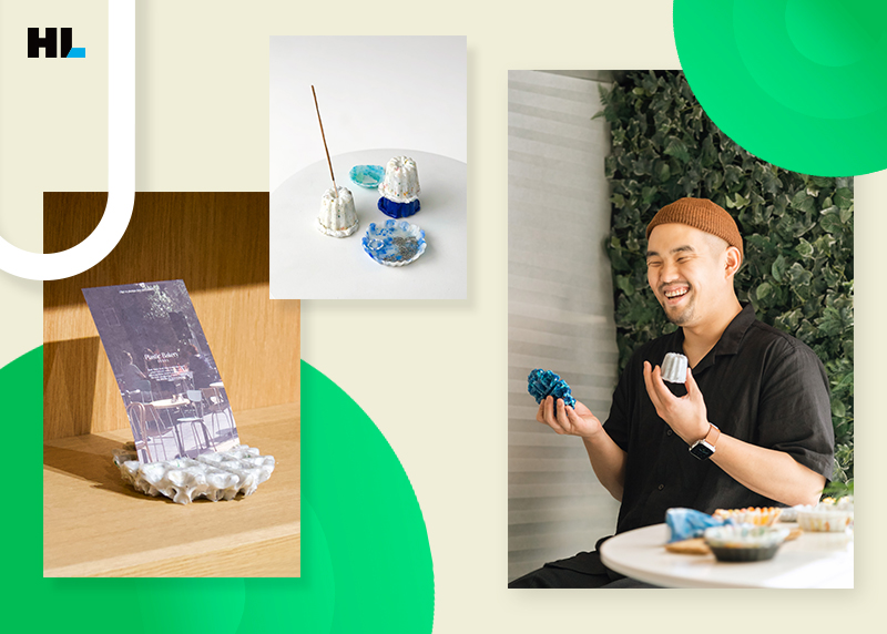 인센스 홀더, 트레이, 명함 꽂이, 코스터 등 다양한 용도로 활용 가능한 플라스틱 빵