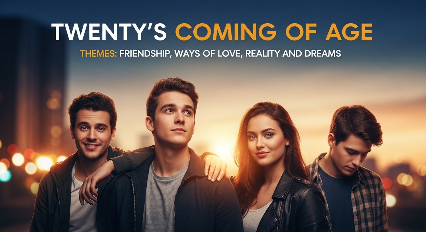 영화 스물의 청춘 성장 (친구 관계, 사랑의 방식, 현실과 꿈)
