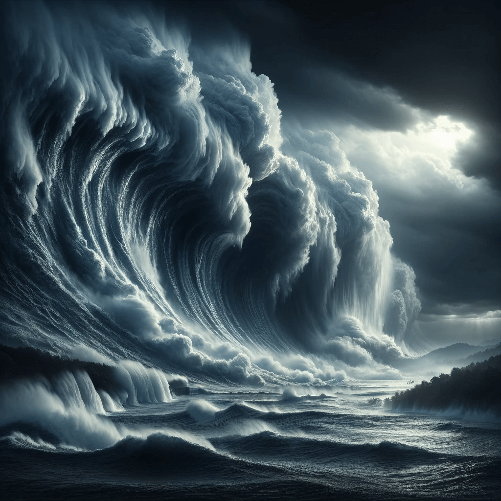 쓰나미 꿈 해몽 해석