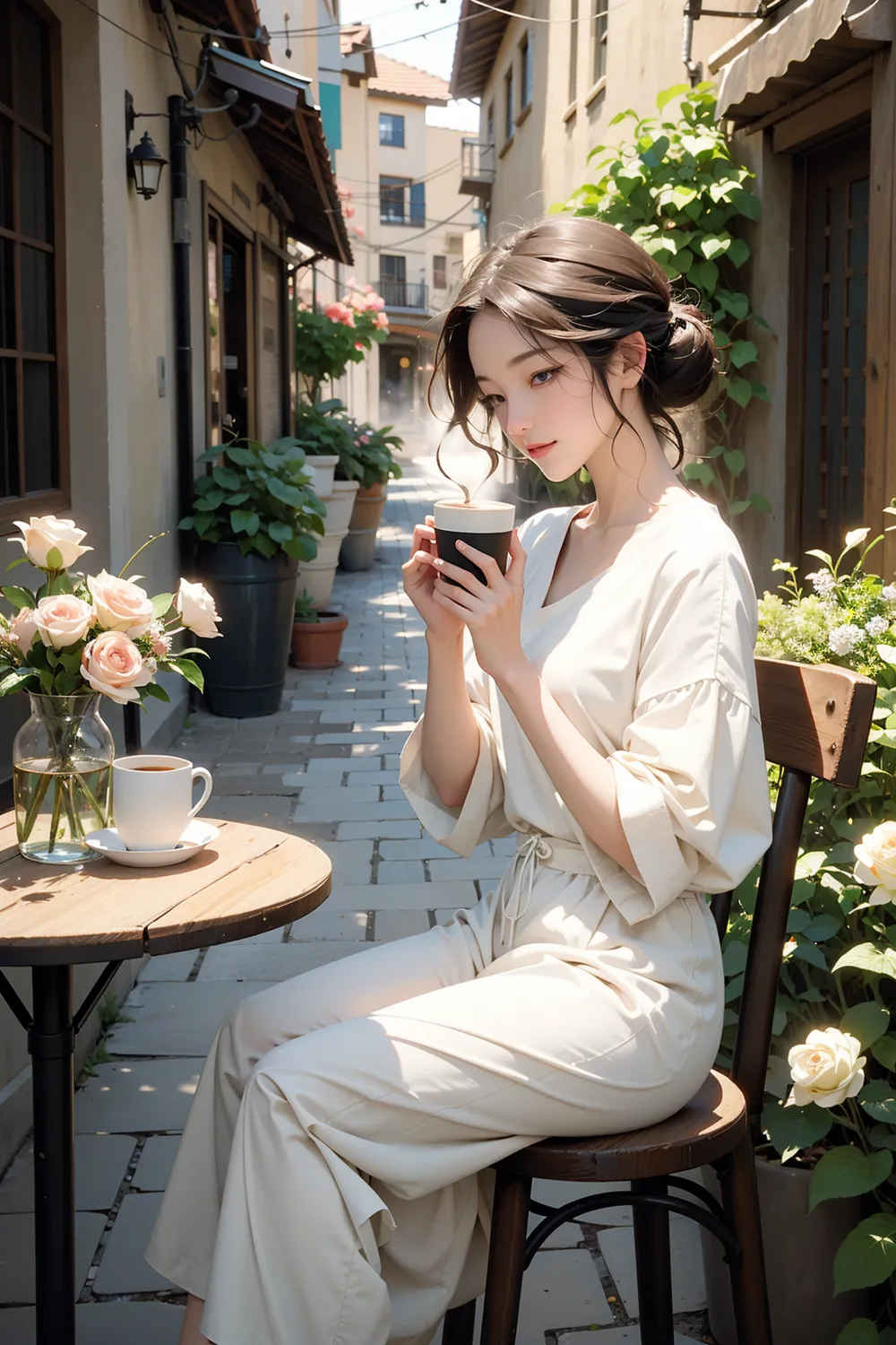 Retro Model Coffe Server Time