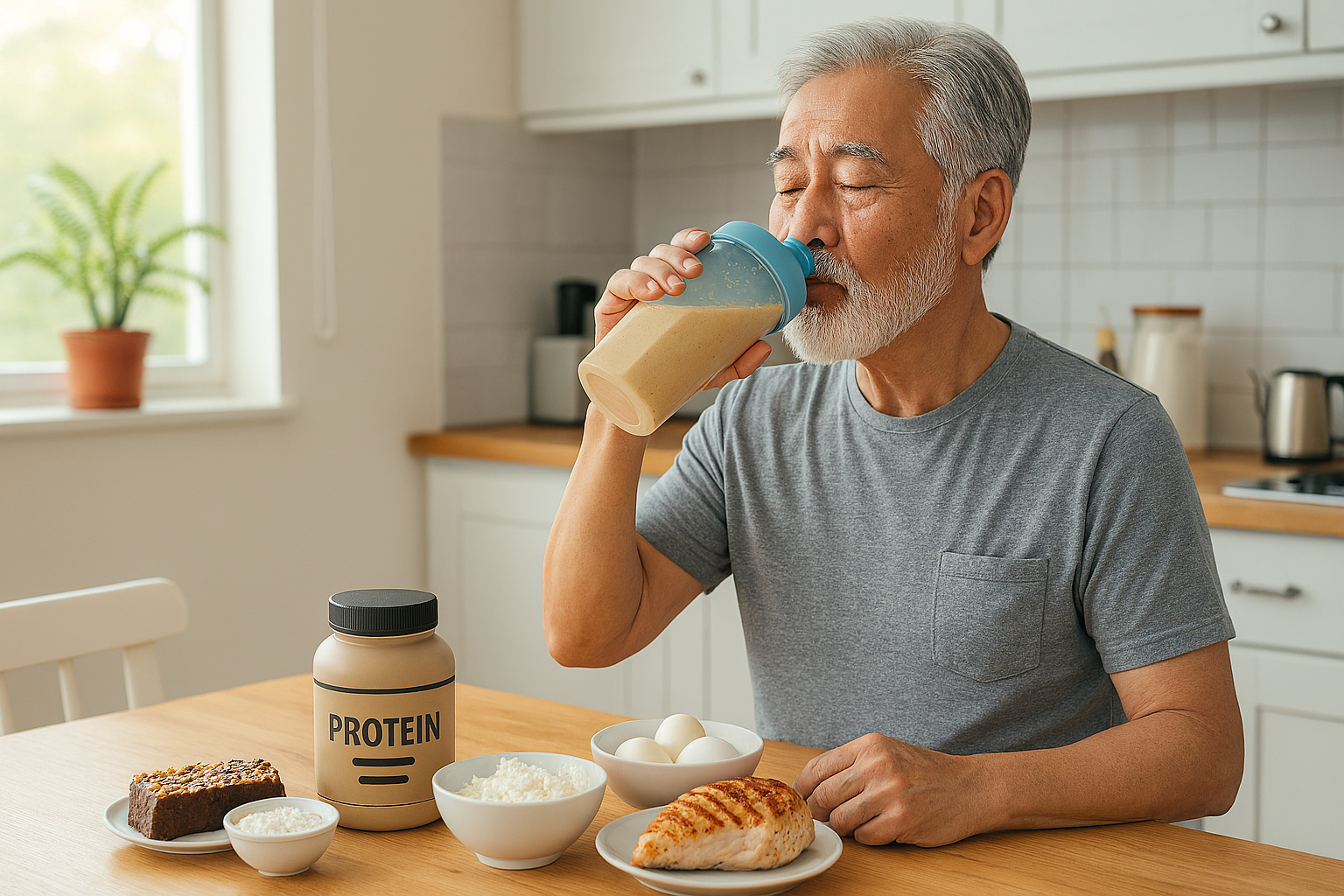 단백질 강화 식품의 효과 관련 이미지