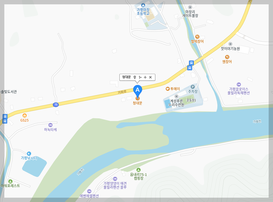 가평-청대문-지도