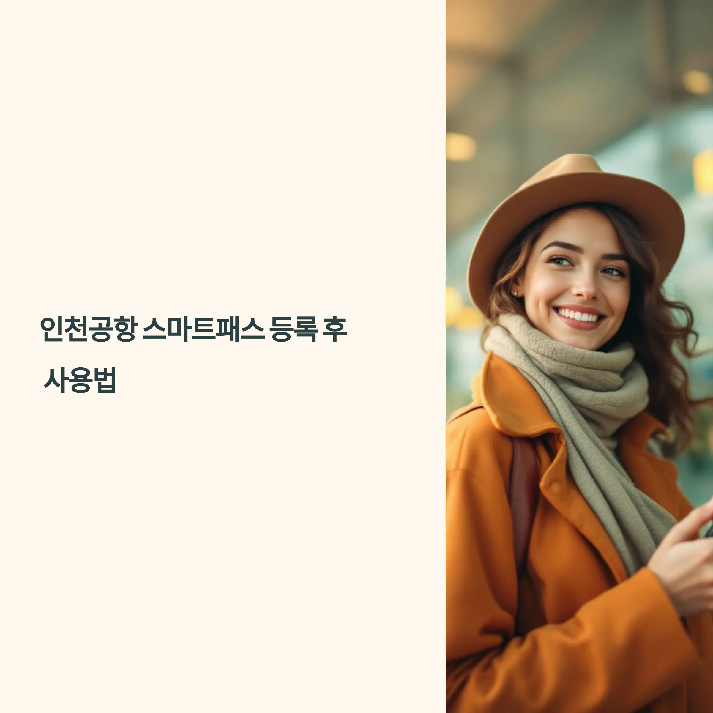 인천공항 스마트패스 위치