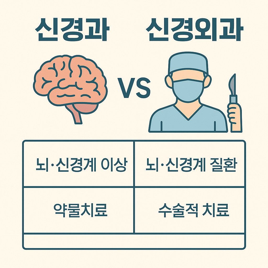 신경과와 신경외과 차이 총정리