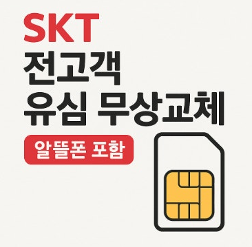 SKT 전 고객 대상 유심 무상교체 알뜰폰 이용자 포함