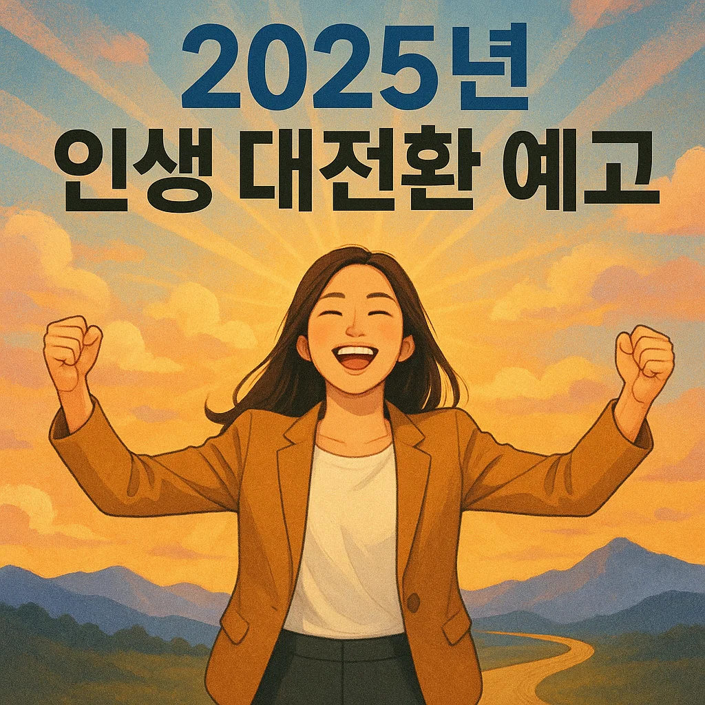 2025년 인생 대전환 예고 꿈