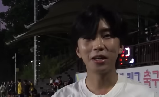 손흥민과 조기 축구하는 임영웅3