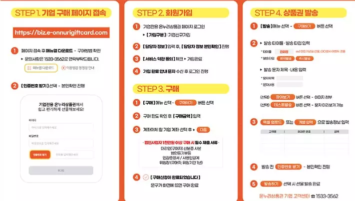 기업 구매 이용방법