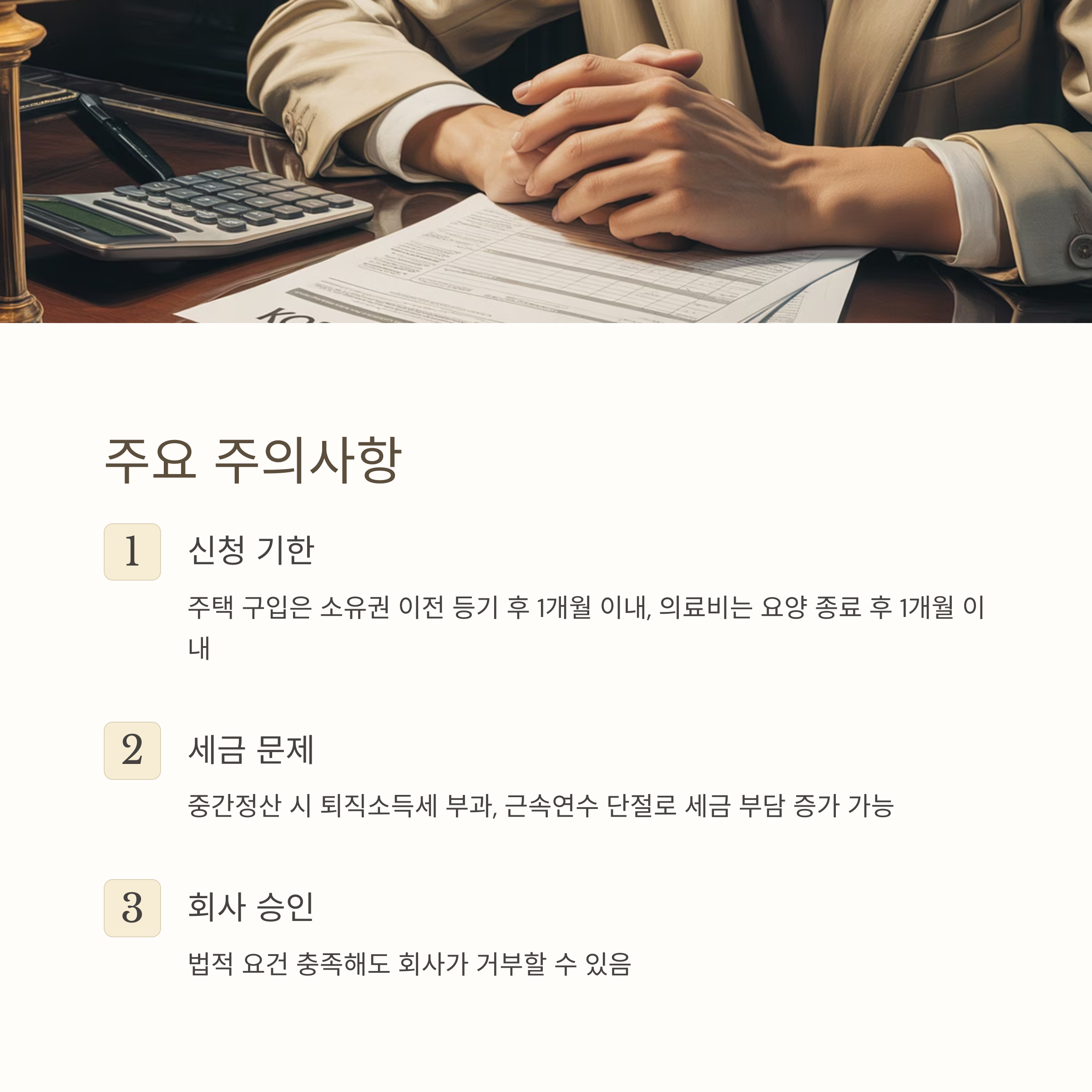 퇴직금 미리 받는 방법