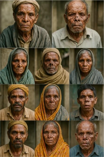 한센병 관련 사진