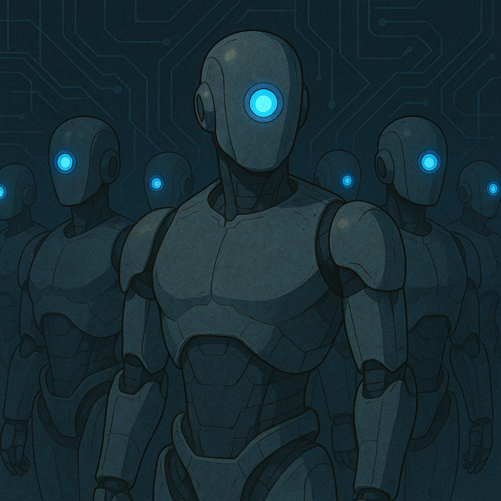 "하나의 중심 명령에 따라 움직이는 AI 클라이언트들"