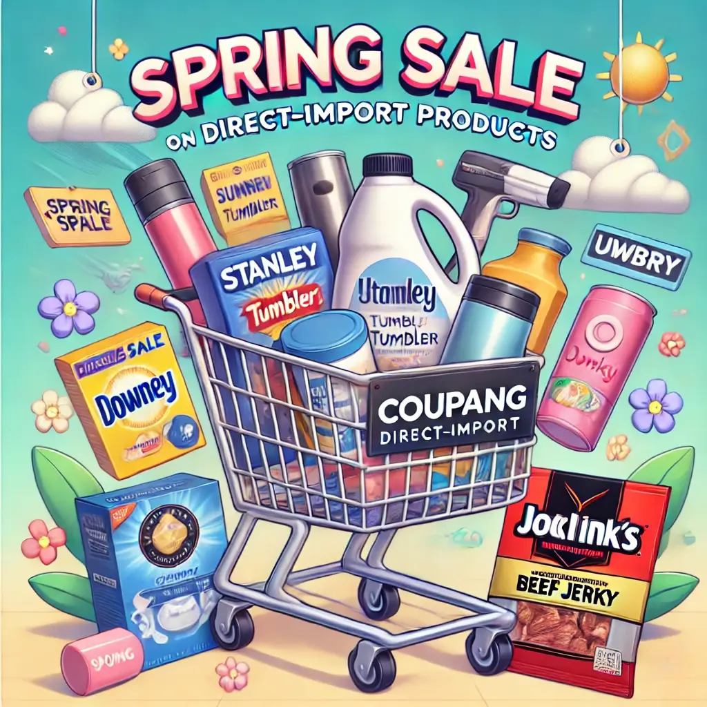쿠팡 해외 직수입 봄세일, 최대 55% 할인