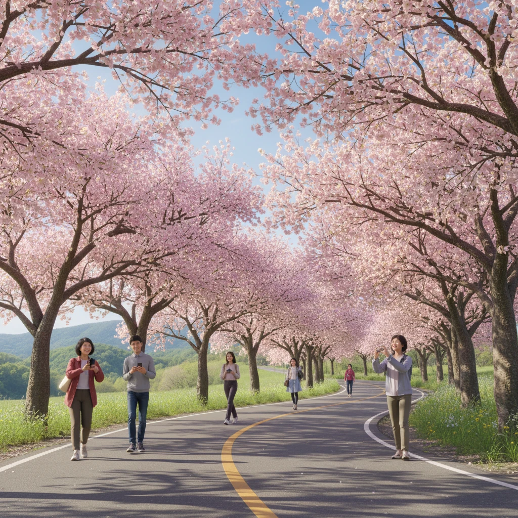 대구 달성군 지역별 벚꽃 절정 시기와..