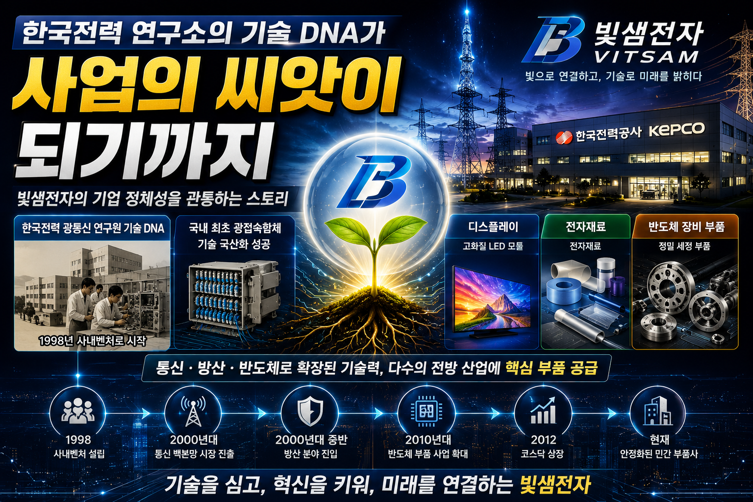 한국전력 연구소의 기술 DNA가 사업의 씨앗이 되기까지