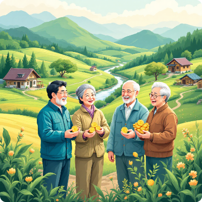 신안군 농어촌 기본소득 이미지