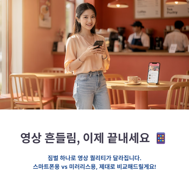 유튜버 입문용 짐벌 추천!