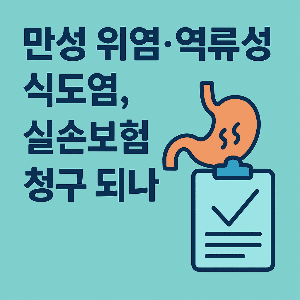 만성 위염 실손 보험