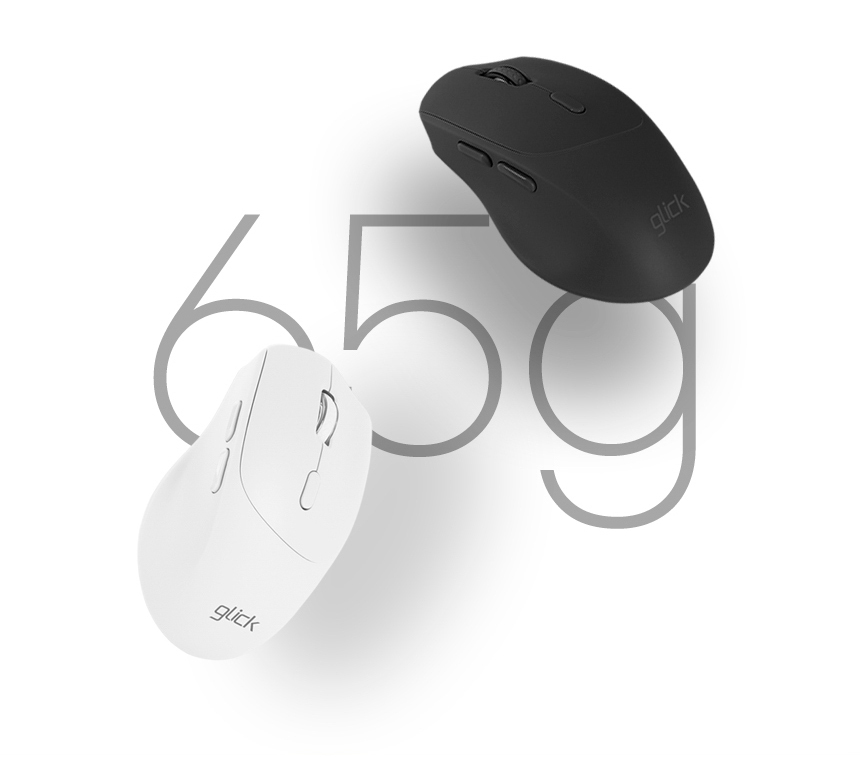 G-Clicker Office Pro Ergonomics Noiseless 키보드 마우스 세트