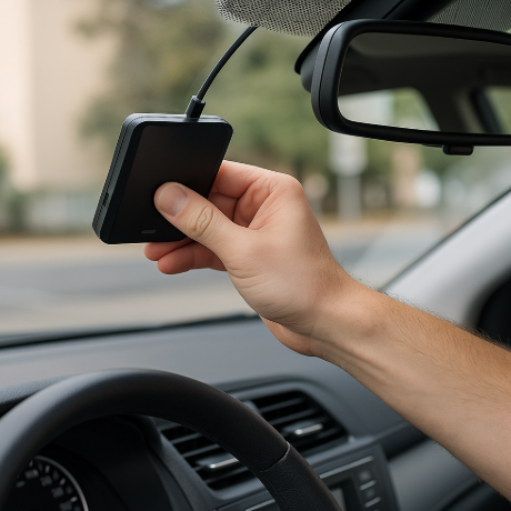 하이패스 단말기 설치