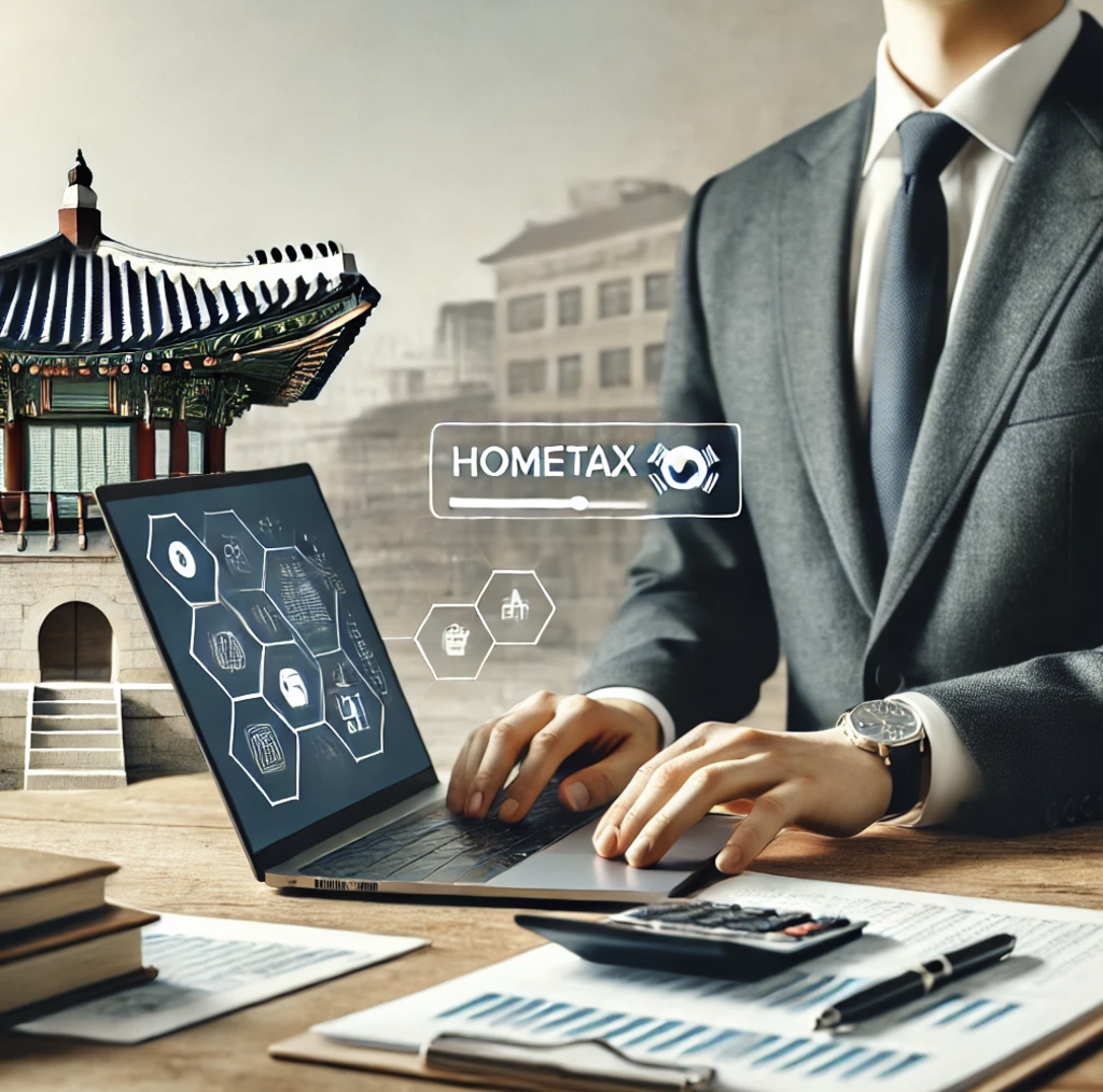 홈택스를 활용한 원천징수 절차