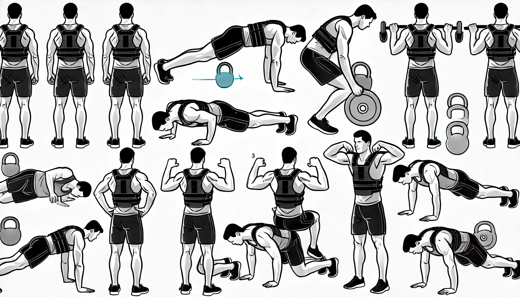 중량 조끼를 활용한 체중 운동의 점진적 과부하 적용 방법