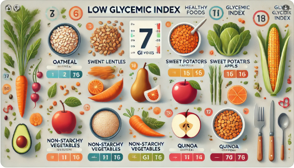 당(GI)지수 낮추는 음식 7가지