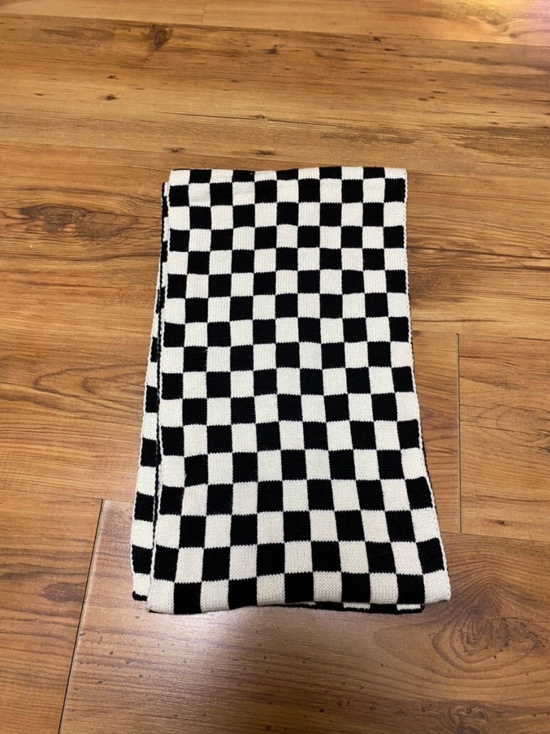 더매드니스 목도리 머플러 MAD BOADER MUFFLER_BK