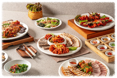 남녘들회국수보쌈