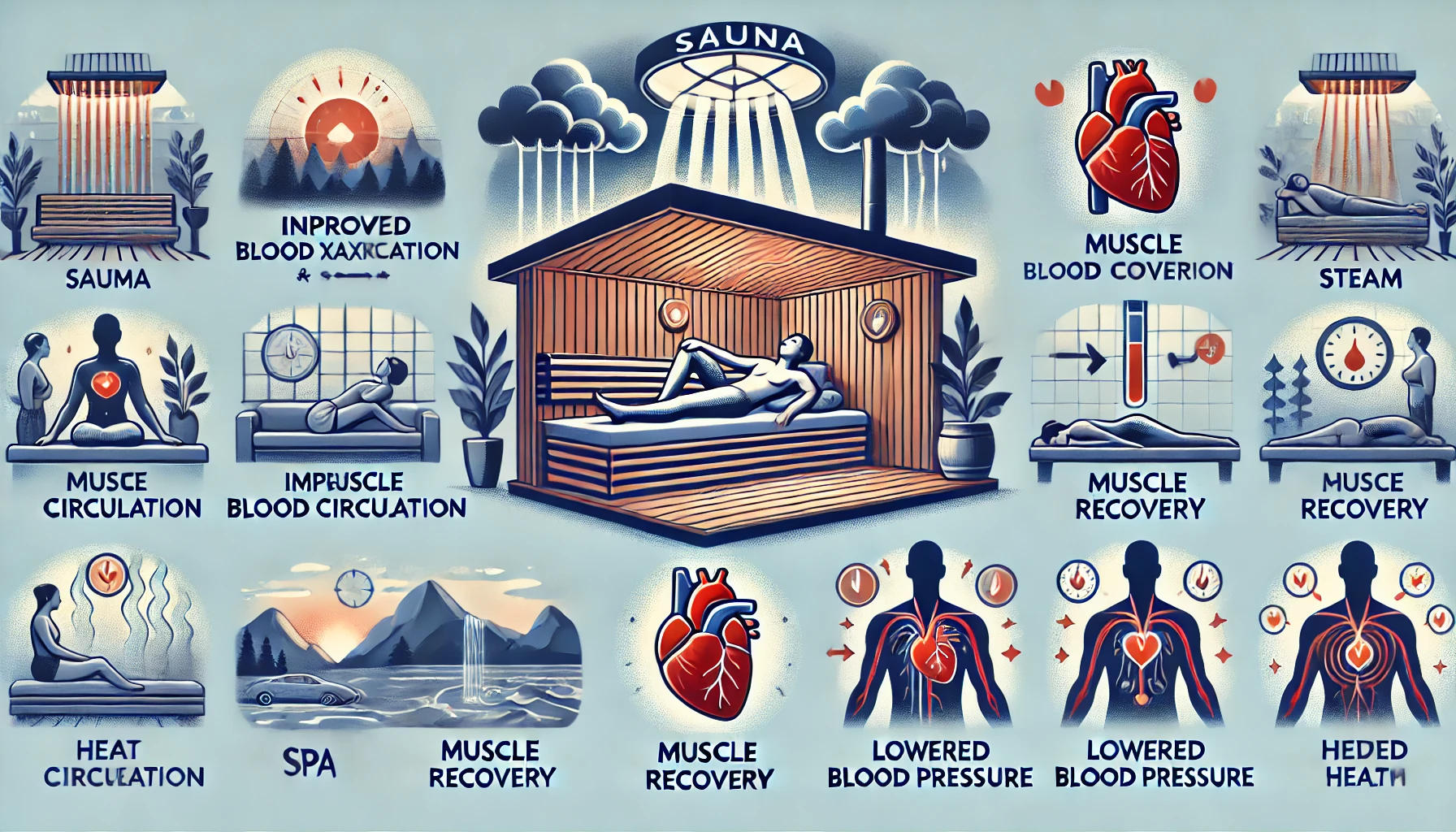 사우나가 회복 및 심혈관 건강을 향상시키는 방법