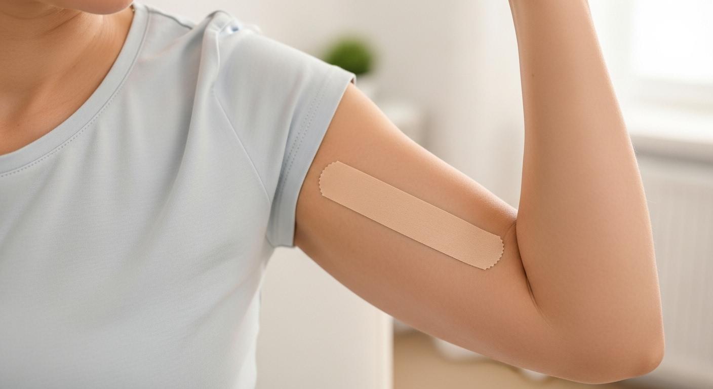 팔뚝살 보정 테이프