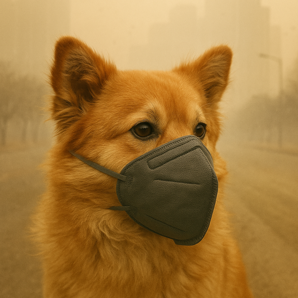 미세먼지와 강아지