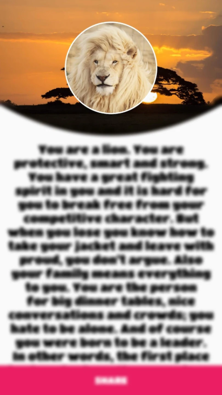 성격 테스트 앱, 당신의 성격과 가장 잘 맞는 동물 찾기