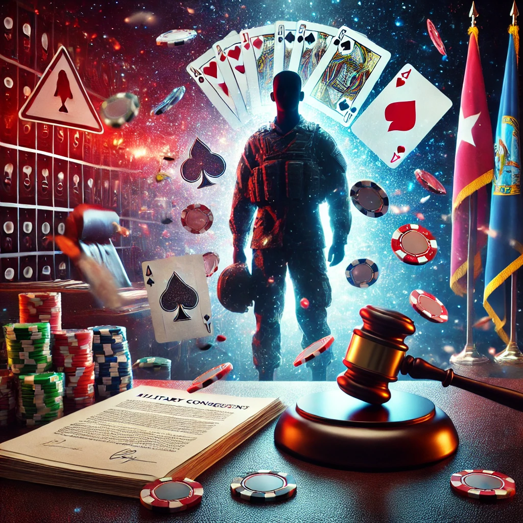 군인 도박 혐의, 무조건 처벌! 군사재판 대응 전략 & 선처 받는 법