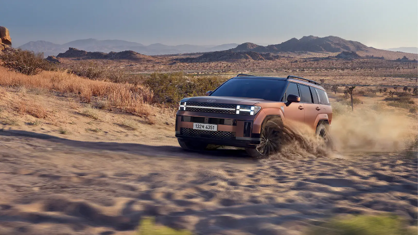 싼타페-풀체인지-주행-사진