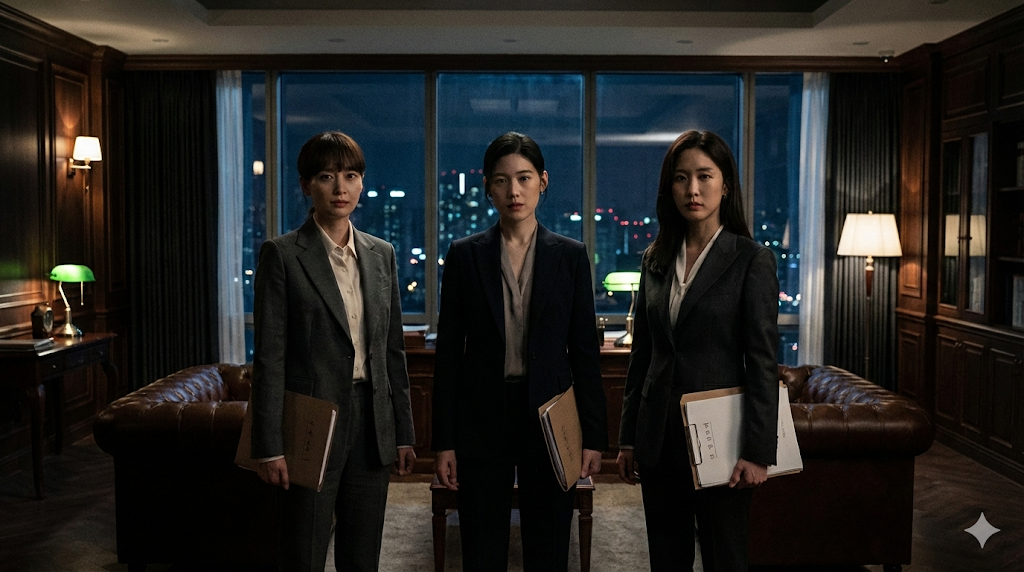 드라마 아너 그녀들의 법정 이나영, 정은채, 이청아