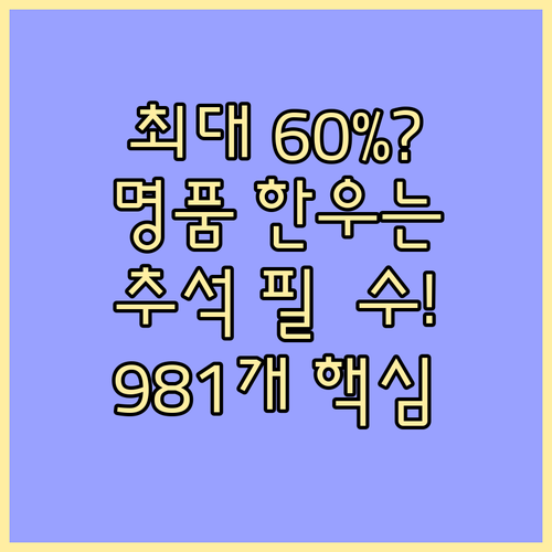 최대 60% 파격 할인! 2025년 ..
